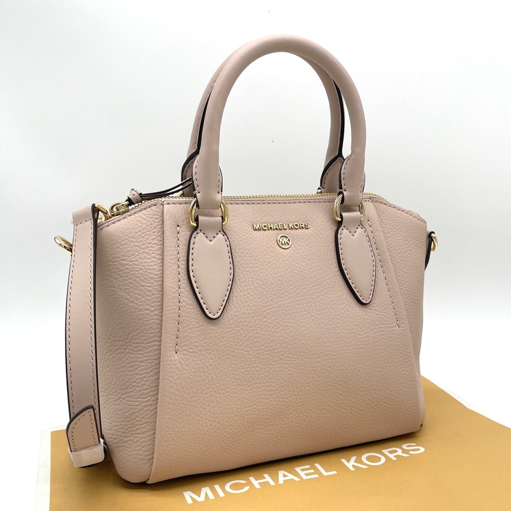 Michael Kors Sienna Medium Satchel Crossbody Bag